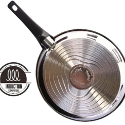 Tefal E43510 Jamie Oliver Pfannenset 5 Tlg 20,26,28cm Edelstahl Pfannen Bratpfannen Mit Deckel Pfanne Teflon Induktion Induktionsgeeignet Ofenfest Antihaftbeschichtet -Günstiges Herd Genuss Geschäft ab4ca3e5e23340ba6a2447821c29fb92