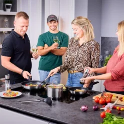 Rösle RÖSLE Basic Line Bratpfanne Ø 20 Cm, Edelstahl 18/10, Mit Antihaftversiegelung ProPlex, Schüttrand, Induktions- Und Spülmaschinengeeignet -Günstiges Herd Genuss Geschäft ac2d244eec00783ad31da1499a3c8898