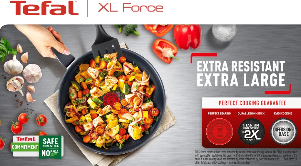 Tefal XL Force Grey Crepepfanne 25 Cm C38510 5 Tefal XL Force Grey Crepepfanne 25 Cm C38510 – Bild 3