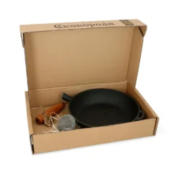 Gusseisenpfanne - Bratpfanne - Tiefe Pfanne Mit Holzgriff - Maysternya - 28 Cm -Günstiges Herd Genuss Geschäft b1080c0d8da5f66de49c74d698de147a