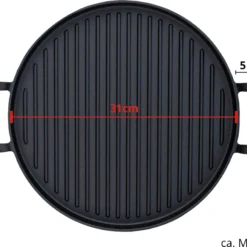 TAINO PLATINUM Flex Grillpfanne Gusseisen Pfanne Gusspfanne Zubehör Gasgrill BBQ -Günstiges Herd Genuss Geschäft b3a5bf2cf55da09dc50f51e28af8c31a