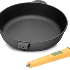 Ø24cm 62mm Hoch Gusseisenpfanne Gußeisenpfanne Mit Holzgriff Pfanne Aus Gusseisen -Günstiges Herd Genuss Geschäft b4e253e1fc7bbc4fb226d7b5226f1ad5