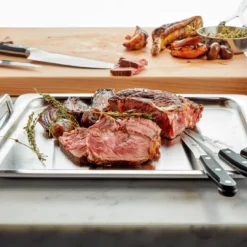 Demeyere Teppanyaki 40850-956-0 Bratpfanne, Edelstahl, Induktionsherd-geeignet -Günstiges Herd Genuss Geschäft ba74425082aad89fb4d2bbf7f9575064