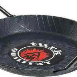 Turk 65930 Servierpfanne Aus Schmiedeeisen, 28 Cm, 2 Griffe, Grau (1 Stück) -Günstiges Herd Genuss Geschäft bbc163c89640145607998410b3dafc14