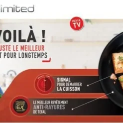 TEFAL G2550602 UNLIMITED Pfanne 28 Cm -Günstiges Herd Genuss Geschäft bd2b60f44ab5eb52a31af24533c1588d