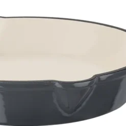 GSW Gusseisen Pfanne Grey Shadow 26cm Mit 2 Ausgüssen, Gusseisen, Pfanne ø Ca. 26 X H 6,0cm