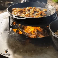 Valhal Outdoor - Bratpfanne 30 Cm - Gusseisen - Feuerstelle Garten - Cm - Schwarz -Günstiges Herd Genuss Geschäft c090b54bf62c95ce634a6cf448b9a53d