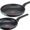 Tefal Easy Cook & Clean 2-teiliges Aluminium Bratpfannenset 24 + 28 Cm, Titanium Antihaftversiegelung, Thermo-Signal, Diffusion Pfannenboden Für Fast Alle Herdarten Außer Induktion 2 Tefal Easy Cook & Clean 2-teiliges Aluminium Bratpfannenset 24 + 28 Cm, Titanium Antihaftversiegelung, Thermo-Signal, Diffusion Pfannenboden Für Fast Alle Herdarten Außer Induktion -Günstiges Herd Genuss Geschäft c47d6f4266eb3931834fb0afa18eaf03
