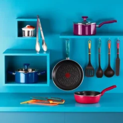 Chefclub Von Tefal G8061704 Deep Herd 22cm Himbeerrot, Non-Stick-Beschichtung, Kompatibel Mit Allen Lichtern Mit Induktion. -Günstiges Herd Genuss Geschäft ccb4a5fab40a71820124ba5c53f46ef6