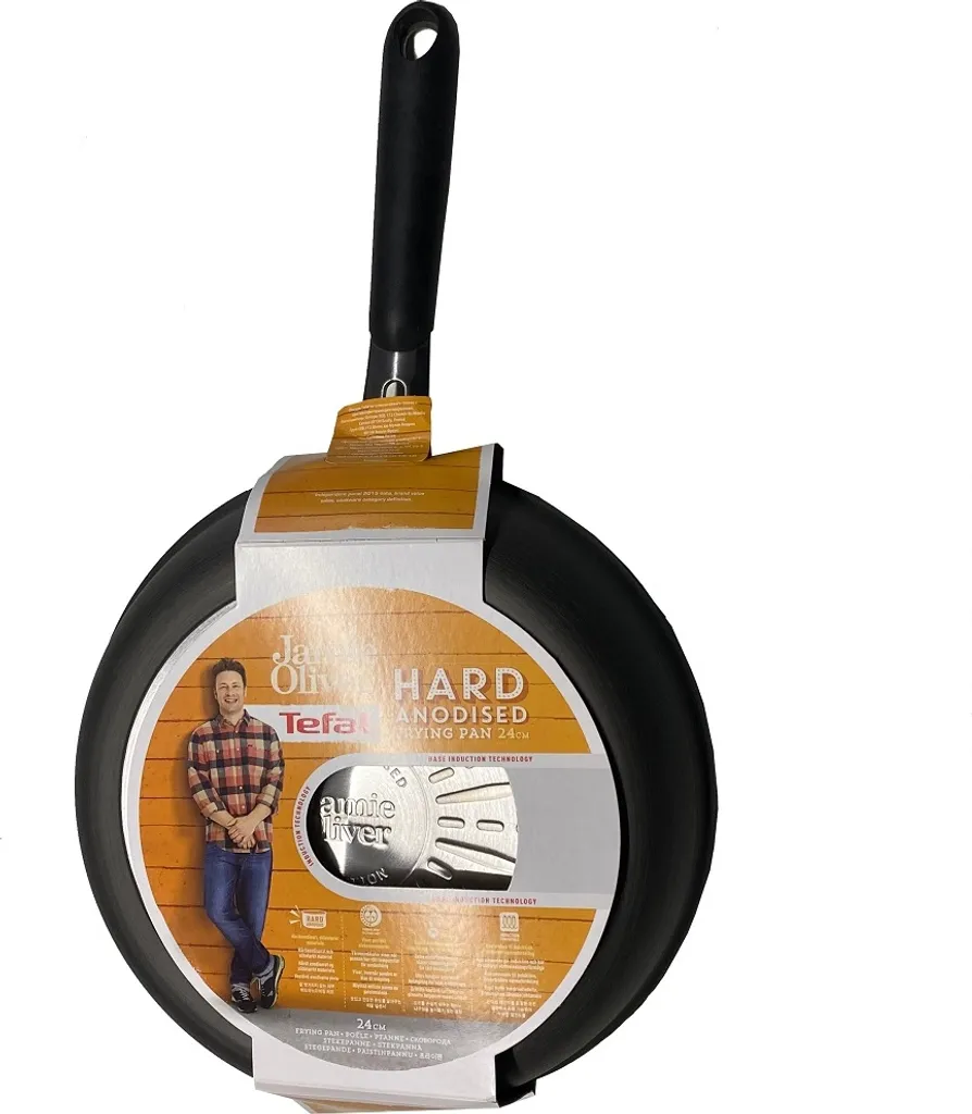 Tefal E7560473 E75604 Jamie Oliver Pfanne 24cm Induktion Bratpfanne Antihaft Beschichtet, Ofenfest, Spülmaschinenfest, Für Alle Herdarten, 4 Tefal E7560473 E75604 Jamie Oliver Pfanne 24cm Induktion Bratpfanne Antihaft Beschichtet, Ofenfest, Spülmaschinenfest, Für Alle Herdarten, – Bild 2