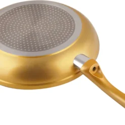 CERAMICORE - 5ER-SET KERAMIK-Beschichtung Mit Glasdeckel Bratpfannenset 20cm 24cm 28cm Pfannenset Aluminium Gold -Günstiges Herd Genuss Geschäft ce1dca671700a640cbad48b124526939