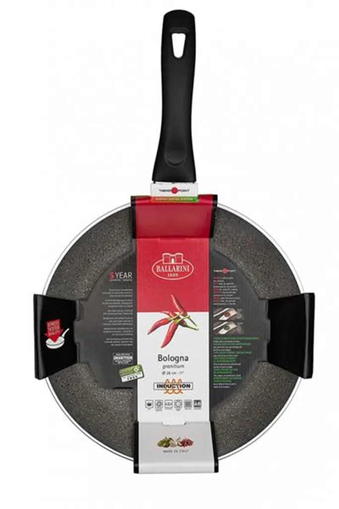 Ballarini Bratpfanne Bologna Beschichtet Aluminium, 28cm 18 Ballarini Bratpfanne Bologna Beschichtet Aluminium, 28cm – Bild 16