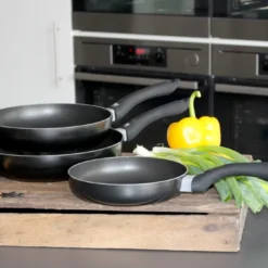 ELO Pfannenset Smart Life 3 Teilig (20,24,28 Cm) Aus Aluminium; 43501 -Günstiges Herd Genuss Geschäft d5dbcda94bccd2019162f2ebd27848a0