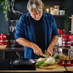 KitchenAid Classic CC003293-001 Bratpfanne, 28 Cm Max. Durchmesser, Aluminium, Induktionsherd-geeignet, Antihaftbeschichtung -Günstiges Herd Genuss Geschäft d8722f176cfb50d14eabf41e825c3be7