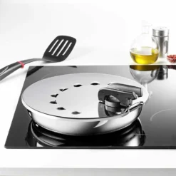 Tefal Pfannenset INGENIO 24/28cm L94092 + 2 X Jamie Oliver Glasdeckel 24/28cm + 2 Griffe + Ingenio Pfannenwender -Günstiges Herd Genuss Geschäft db36d3d35f45aaff118d0a34bef560ac