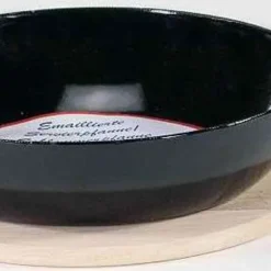 Krüger Schlemmerpfanne Mit Holzteller Aus Stahl Beschichtet 20cm -Günstiges Herd Genuss Geschäft ddf66d6e7278d423e3046a1cd293bf78