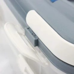 Party Container Kuchenbehälter Lebensmittel Transportbox XL Mit 2 Etagen Und Klappbaren Griffen, Farbe:Grau -Günstiges Herd Genuss Geschäft e07c23cc64b56f56e4cd5c22ac59d3f0