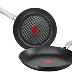 Tefal C55654 PROGRADE Topfset Pfannenset Induktion 8 TLG, UVP 299€, Für Alle Herdarten, Antihaft Pfannen 26 Cm + 30 Cm, Topf 24cm, Stieltopf 20 Cm + 18 Cm, Spülmaschinenfest -Günstiges Herd Genuss Geschäft e20d0ed798ffbfe9f755ef970f3bfb4f