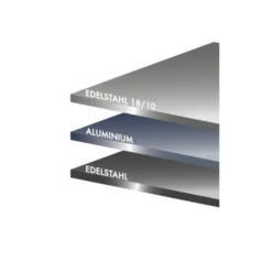 ILIOS Kochkunst Sauteuse Mehrschicht, ø: 240 Mm, Unbeschichtet -Günstiges Herd Genuss Geschäft e61cc74d4086df46b1f76ce114bffab7
