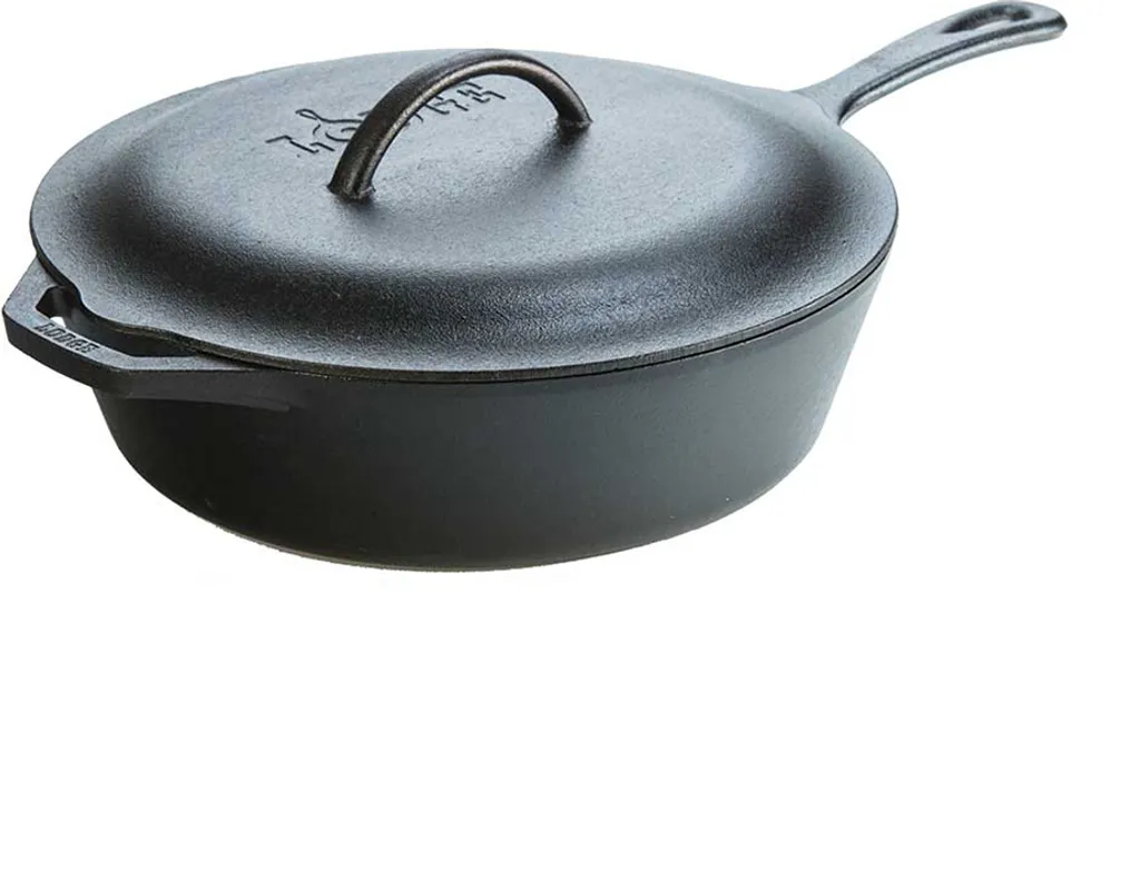 LODGE Gusseiserner Topf Mit Deckel 3 LODGE Gusseiserner Topf Mit Deckel