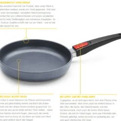 WOLL 'Diamond LITE Induktion, Guss-Hochrandpfanne, AS Ø28cm 7cm Hoch, 3,5l' 31 WOLL 'Diamond LITE Induktion, Guss-Hochrandpfanne, AS Ø28cm 7cm Hoch, 3,5l' -Günstiges Herd Genuss Geschäft ebc9ab3630bb97b296e8245725619a9f