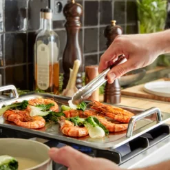 Demeyere Teppanyaki 40850-956-0 Bratpfanne, Edelstahl, Induktionsherd-geeignet -Günstiges Herd Genuss Geschäft ed95ee7fb39be7ea8554720bc9618c26