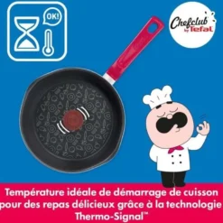 Tefal Chefclub By Stielkasserolle 16 Cm G80622, Rund, Rot, Aluminium, Titan, Rot, Keramik, Gas, Halogen, Induktion -Günstiges Herd Genuss Geschäft f2ebdb33c4a03a908a4574672caf0ac8