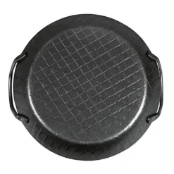 Turk 65930 Servierpfanne Aus Schmiedeeisen, 28 Cm, 2 Griffe, Grau (1 Stück) -Günstiges Herd Genuss Geschäft f43756779f10efef4b53bea10ec4d2a9