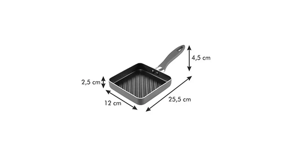 Grillpfanne PRESTO MINI 12 X 12 Cm 4 Grillpfanne PRESTO MINI 12 X 12 Cm – Bild 2
